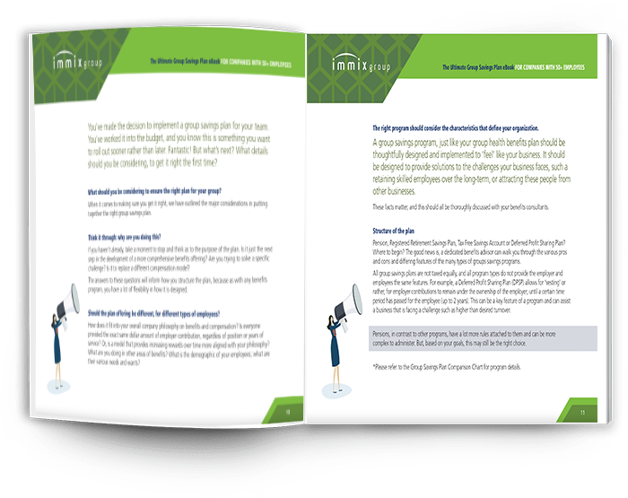 brochure spread